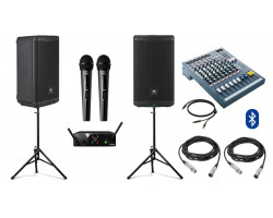 Акустическая система JBL EON715 с Bluetooth + микрофоны | 2x650Вт